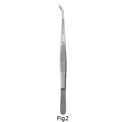 Pinceta stomatologiczna LONDON-COLLEGE 15.5cm